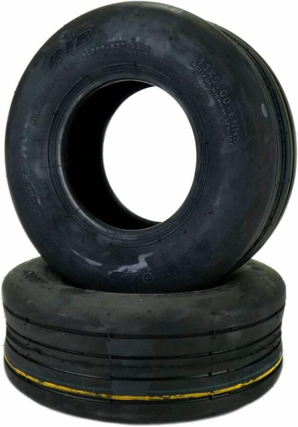 lawn mower RIBBED TYRE 13X5-6 » Wheels - Wooden