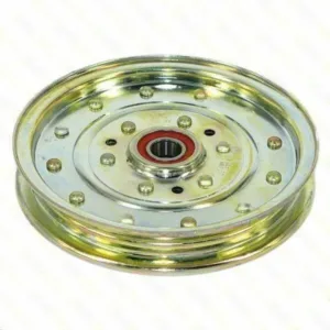 This is a law mower part  STEEL FLAT IDLER PULLEY
