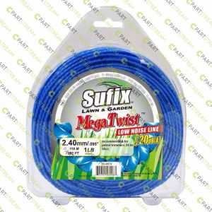 lawn mower SUFIX MEGATWIST NYLON 1LB CLAMSHELL .095 (2.4MM) » Trimmer Line