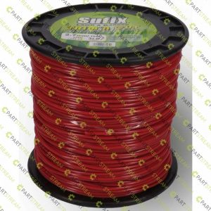 lawn mower SUFIX ROUND NYLON 3LB SPOOL .105 (2.7MM) RED » Trimmer Line