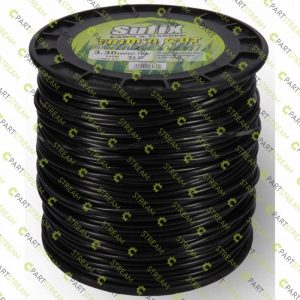 lawn mower SUFIX ROUND NYLON 3LB SPOOL .130 (3.3MM) BLACK » Trimmer Line