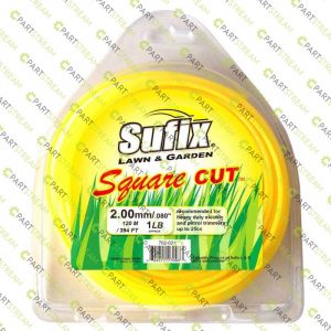 lawn mower SUFIX SQUARE NYLON 1LB CLAMSHELL .080 (2.0MM) » Trimmer Line