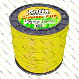 lawn mower SUFIX SQUARE NYLON 3LB SPOOL .105 (2.7MM) » Trimmer Line