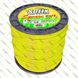 lawn mower SUFIX SQUARE NYLON 5LB SPOOL .105 (2.7MM) » Trimmer Line