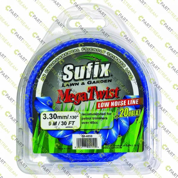 lawn mower SUFIX MEGATWIST NYLON LOOP .130 (3.3MM) » Trimmer Line
