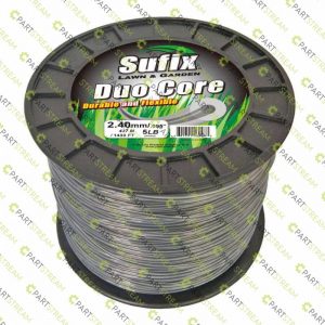 lawn mower SUFIX DUO ROUND NYLON 5LB SPOOL .095 (2.4MM) » Trimmer Line