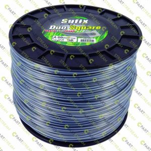 lawn mower SUFIX DUO SQUARE NYLON 5LB SPOOL .155 (3.9MM) » Trimmer Line