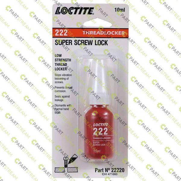 lawn mower LOCTITE 222 THREADLOCKER Consumables